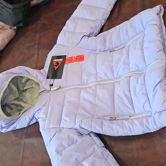 Gerry Weber Other - Gerry Kids' Jersey Lined Jacket Purple with Zipper Pockets sz 6